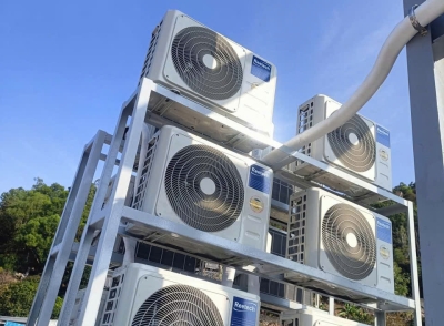 Thi công máy lạnh toà nhà Quận 12